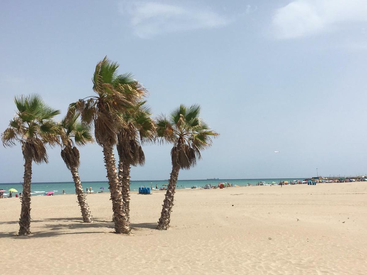 Fantastico Bajo Con Jardin En Playa De Canet Canet d'En Berenguer Eksteriør billede